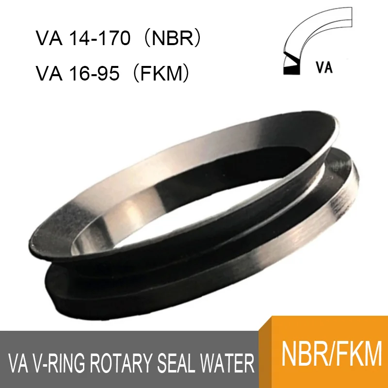 

VA V-RING Поворотное уплотнение NBR/FKM 16-170 мм