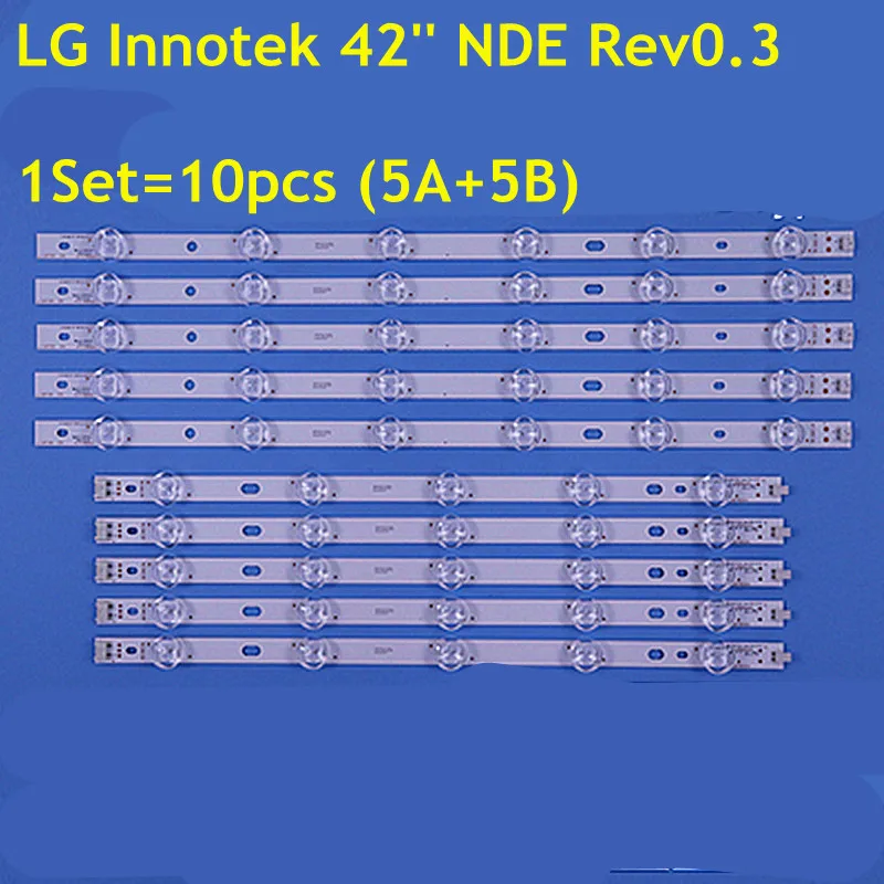 Светодиодная лента Innotek 42 'типа ND Rev0.3 A/B для 42LN5100 42LS315H-CA 42LS3150-CA 42LM3450 42LS345T SVL420A60 HC420DUN