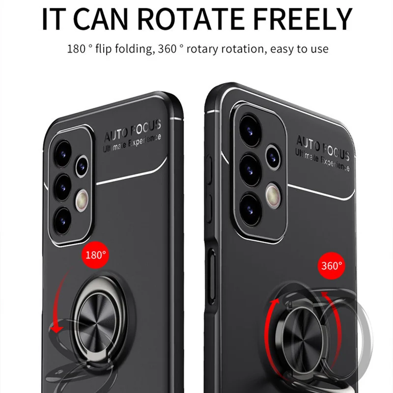 For Samsung Galaxy A23 Case For Samsung A23 Cover Fundas Original Megnet Stand Back Phone Bumper Holder For Cover Samsung A23