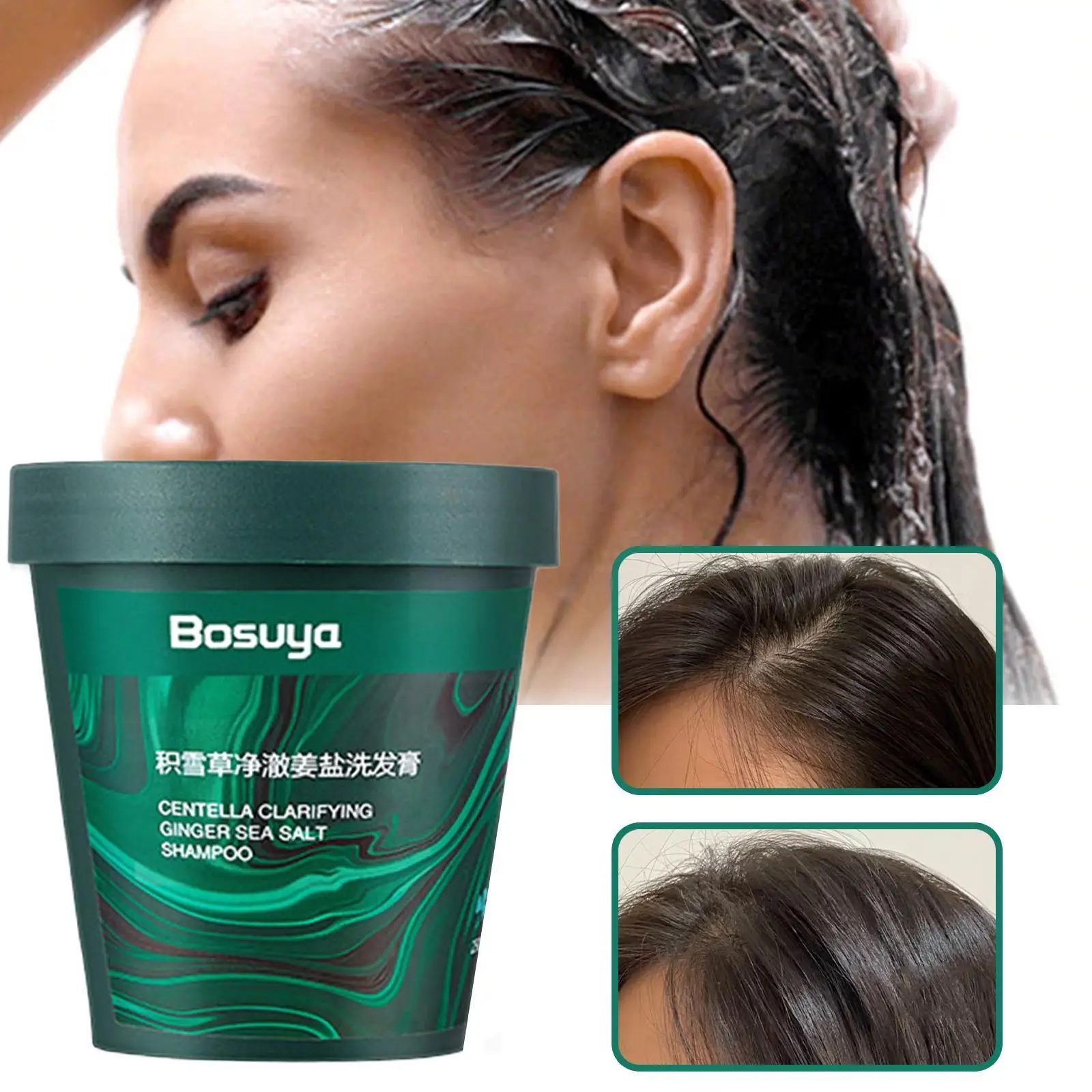 

250ml Natural Sea Salt Shampoo Hair Treatment Scrub Exfoliating Sea 2022 Treatment Scalp Treatment Salt Hair Shampoo Y0B1