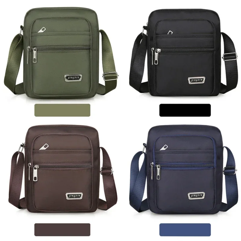 

Nylon Men Male Bags Messenger Waterproof Travel Tote Bag Nylon Casual Bag New Crossbody Fashion Pocket Zipper Handbag Shoulder