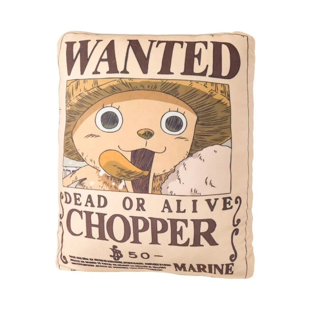 Луффи Зоро Чоппер плюшевая подушка Bandai