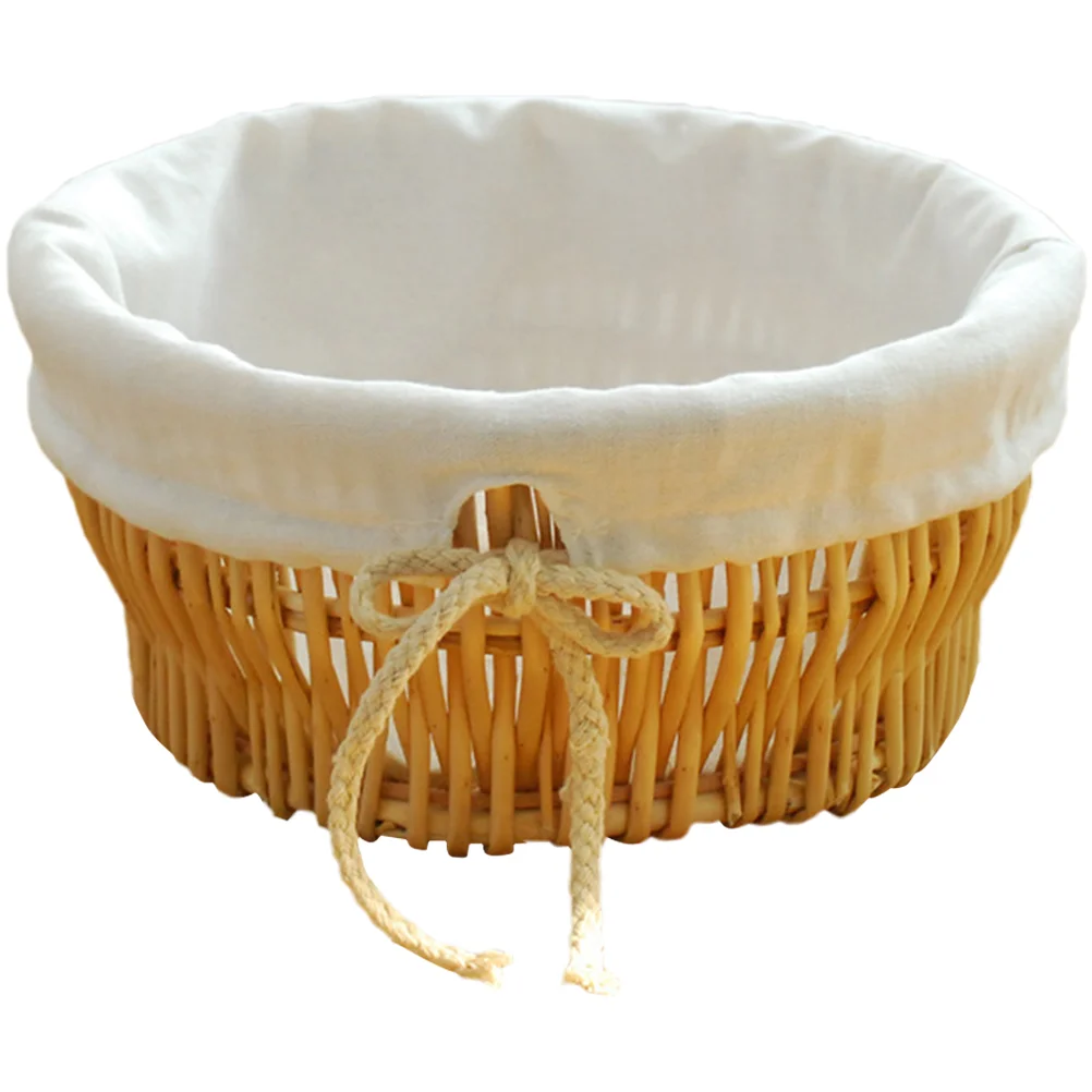 

Bread Basket Serving Snacks Vegetables Storage Basket Bread Basket For Serving Round Basket for Home Serving