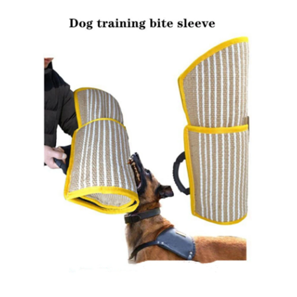 Dog Training Jute Thickened Flutter Bite Sleeve Protector Bite Target Training Dog Training Supplies