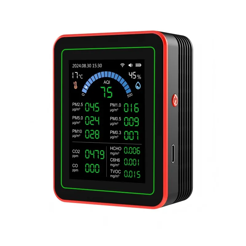 

Портативный монитор качества воздуха 18-в-1 RCXAZ