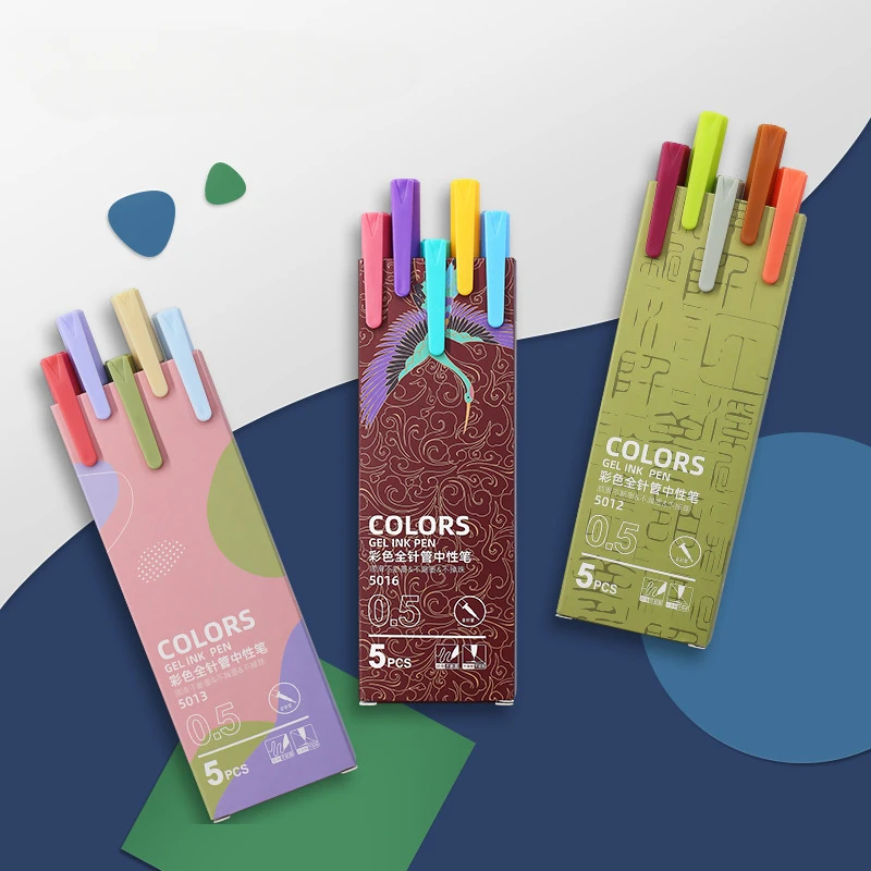 Нейтральная ручка Morandi Macaron в упаковке для дневника подарок студенту