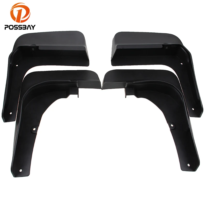 

POSSBAY 4x Car Mudguards for Toyota Highlander 2012 Mud Flaps Splash Guards Front Rear Car Fender Accessories