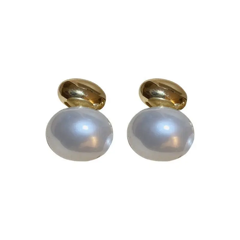 Новинка 2024 Изысканные жемчужные серьги-капли для пожилых модные милые