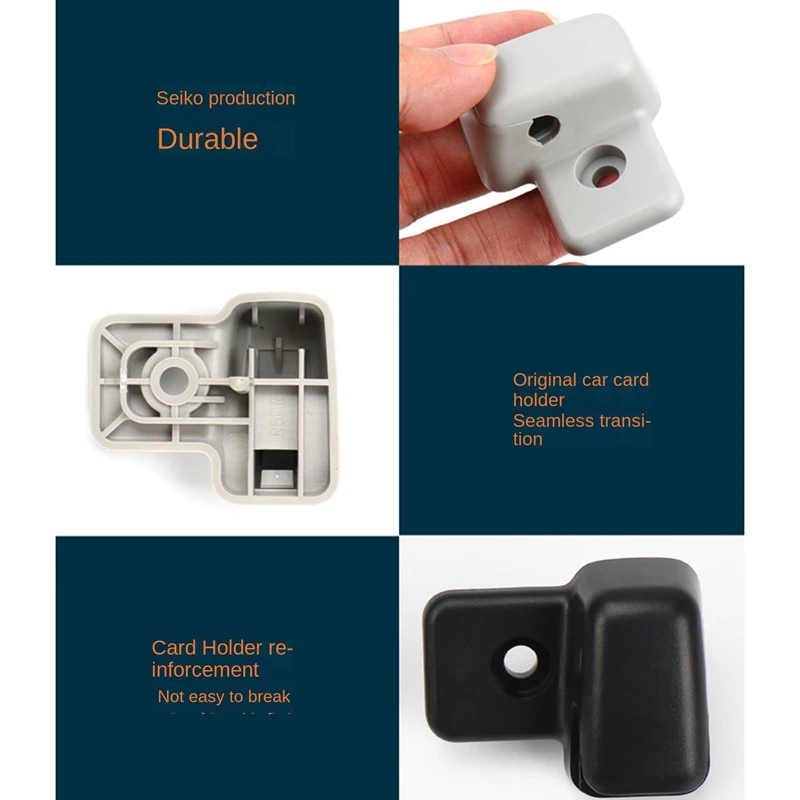 Боковой солнцезащитный козырек на крышу автомобиля фиксированный зажим