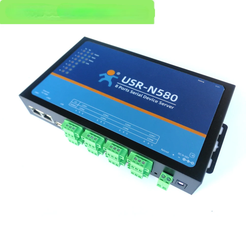 8 последовательный порт RS485 к Ethernet-преобразователю устройства IOT сервер USR-N580