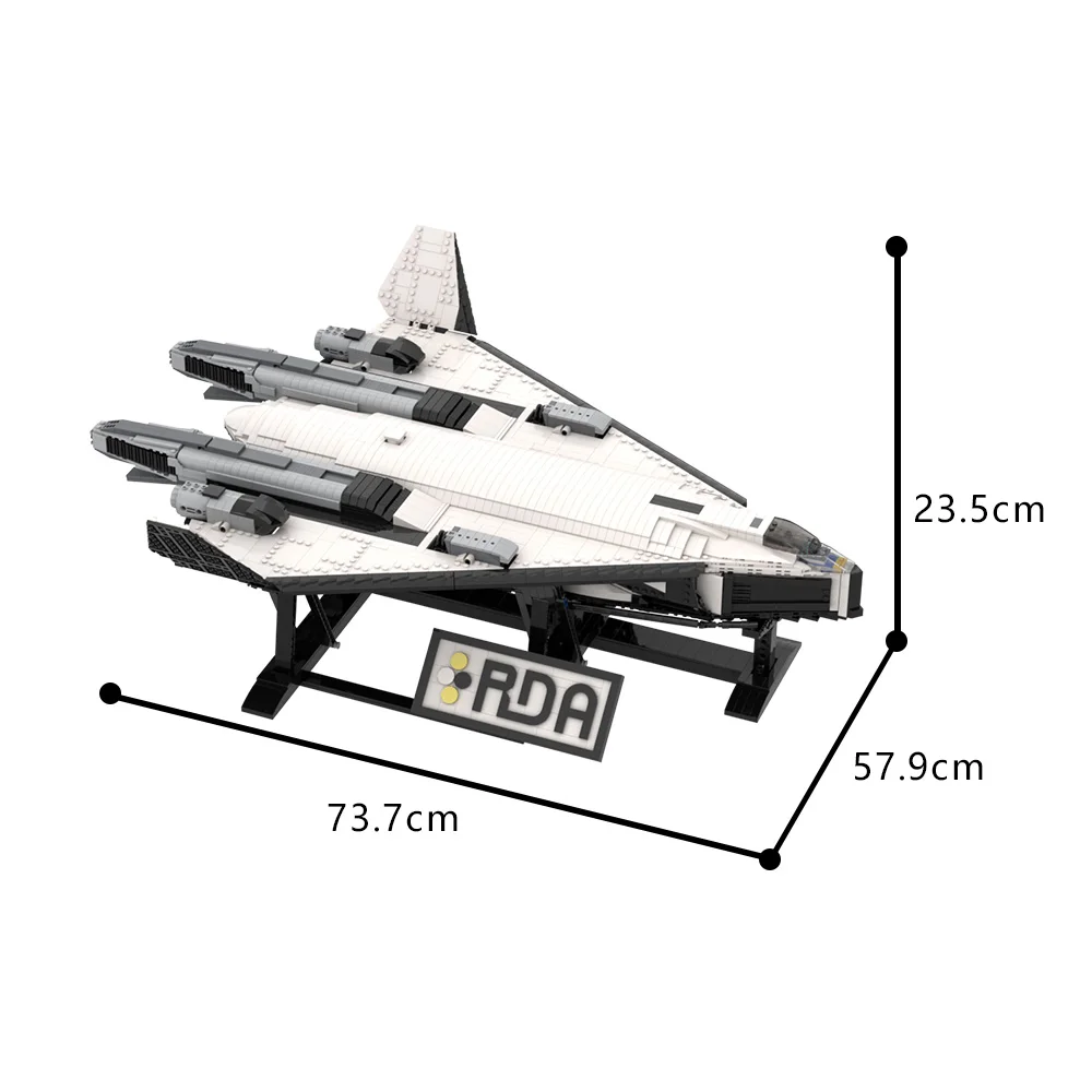 Gobricks MOC Valkyrie SSTO TAV 37B Class Shuttle Bricks Модель X-37B Космический самолет Строительные блоки