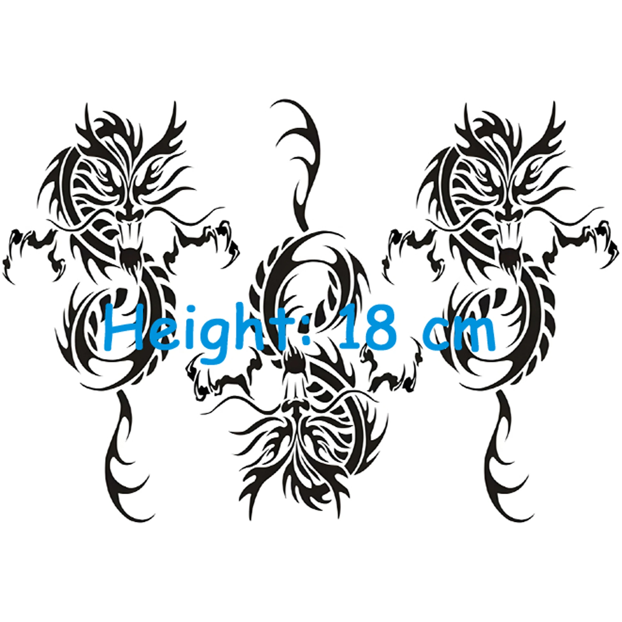 Аниме Токийские Мстители татуировки дракон наклейка для косплея Кен ругуджи