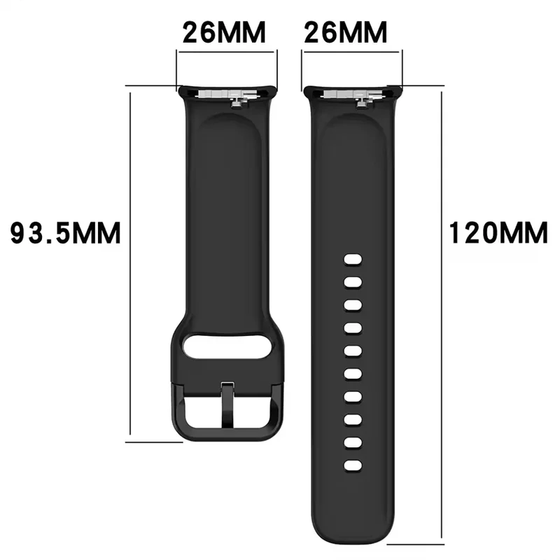 Фото Официальный спортивный силиконовый ремешок для Honor Watch 4, мягкий удобный браслет, сменный ремешок для Huawei Honor Watch 4 Correa №2