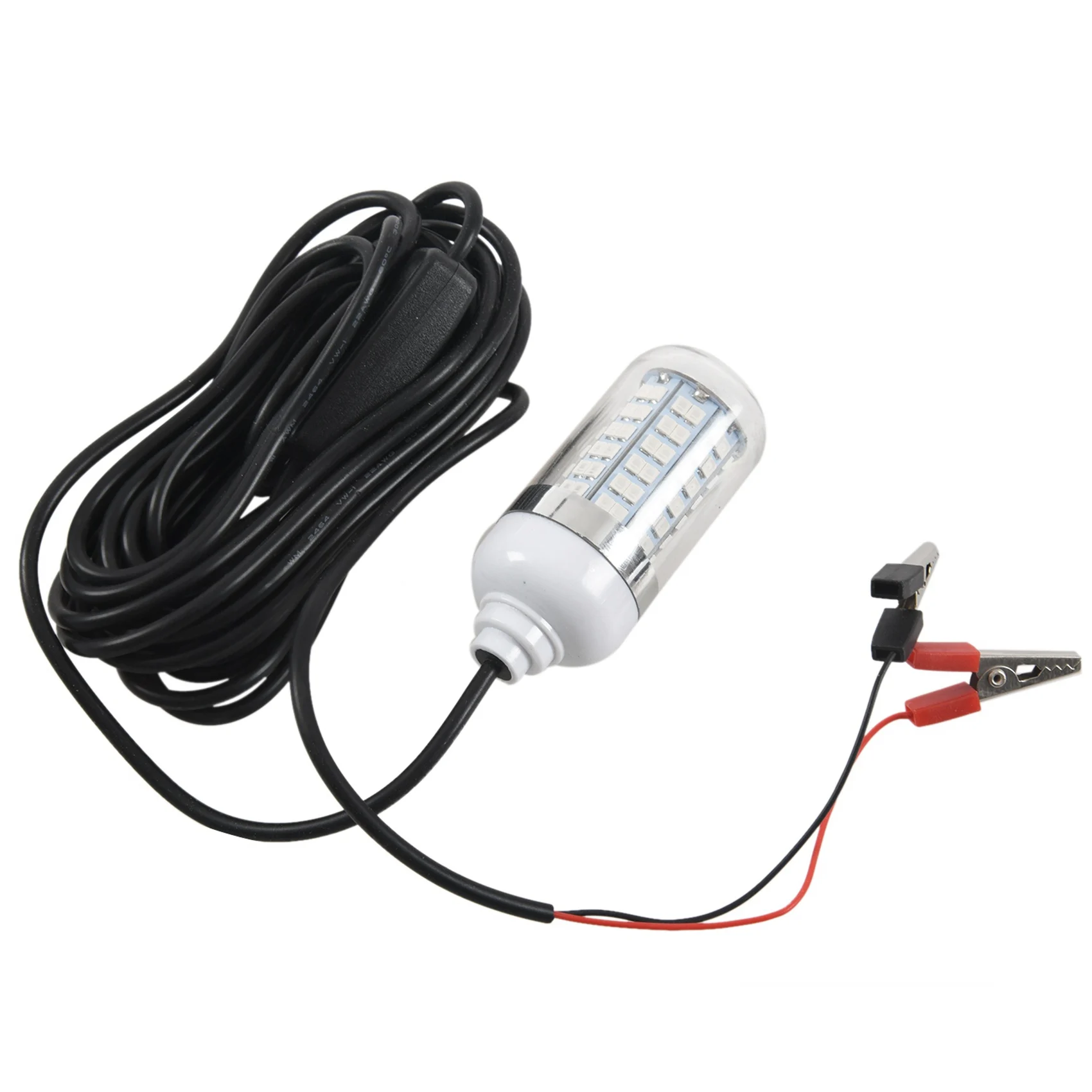 Фото Подводный светодиодный фонарь AC23-2X 12V зеленого цвета для ночной рыбалки, для ловли краппи, шада, кальмаров, для лодок №4