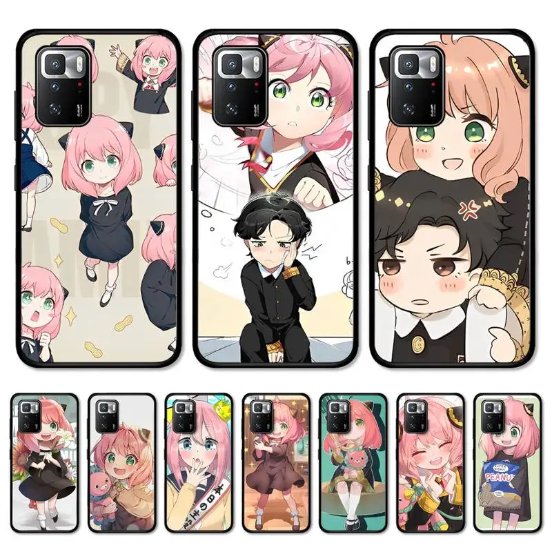 

Cartoon Anime SPY×FAMILY Phone Case for Redmi Note 8 7 9 4 6 pro max T X 5A 3 10 lite pro