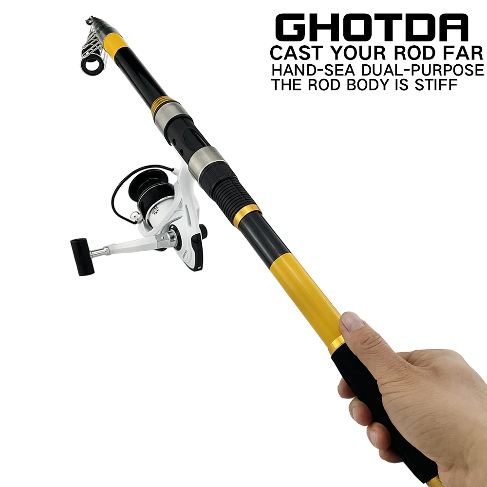 

Fly Fishing Rod and Reel Combo Set Feeder Rod 2.1-3.6M Fishing Rod with Metal Spool Spinning Reel Kit Spinning for Fishing