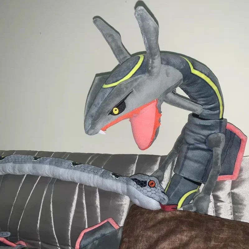 170 см большой плюшевый Покемон Rayquaza Аниме Кукла милый гигантский мягкая плюшевая