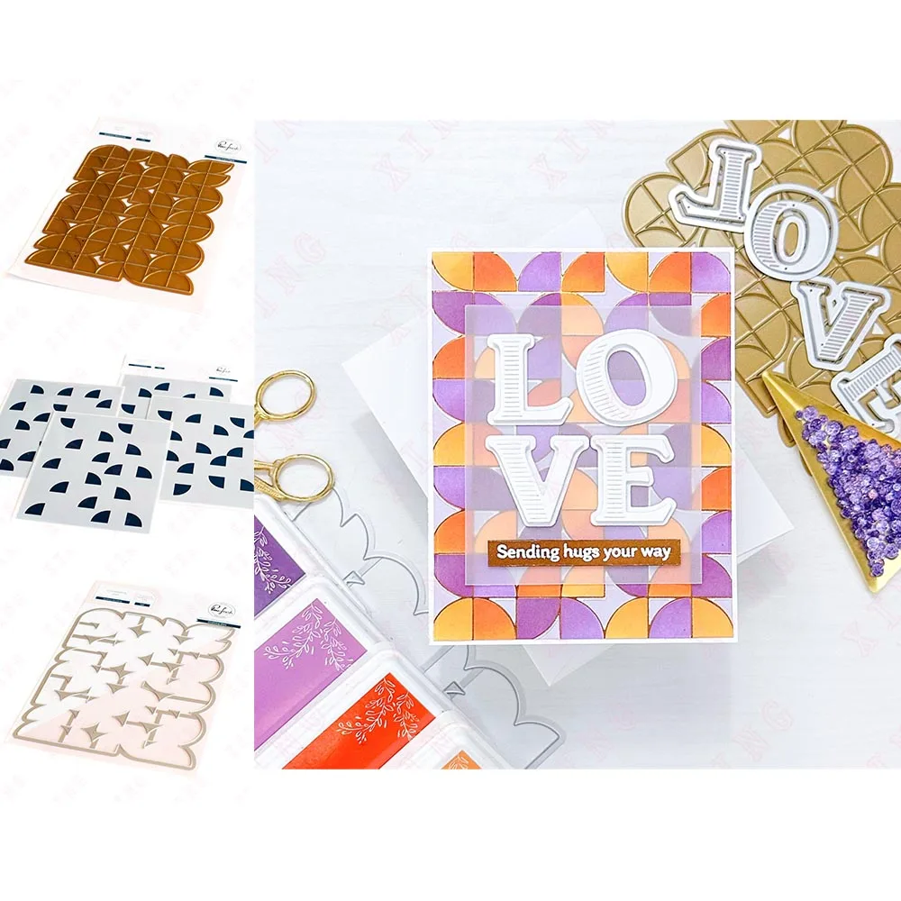 Diy Декор тиснение крафт трафарет металлические Вырубные штампы Alpha Florals