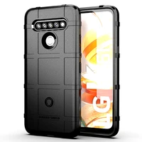 soft silicone shield case for lg k61 k 61 anti knock shockproof phone cover for lg q61 q 61 armor matte rubber cases