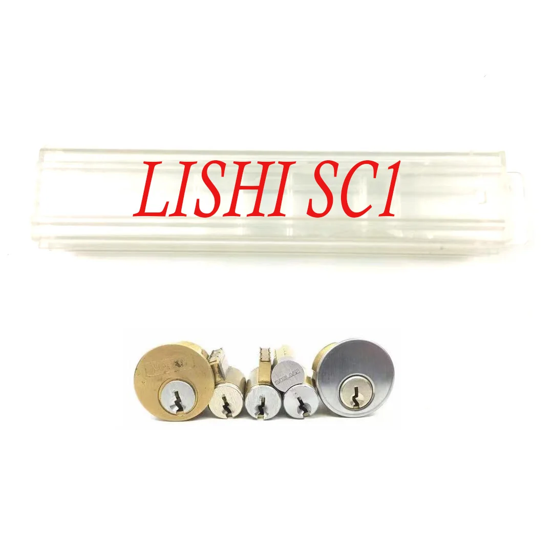 

Lishi 2 in 1 Tools SC1 SC4 KW1 KW5 Lishi Decoder For Door Civil Lock Locksmith Tool