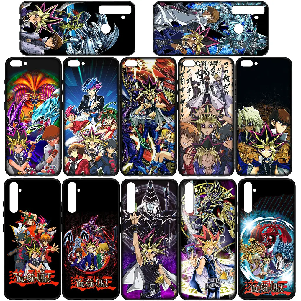 YuGiOh Yugi Muto Yu Gi Oh Phone Cover Case for Samsung Galaxy Note 20 Ultra 10 8 9 S10 Lite S9 A6 A8 Plus A9 Soft Casing