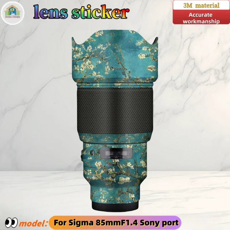 85F1.4DGDN для Sigma 85 мм F1.4 DGDN наклейка на объектив камеры кожа сделай сам износостойкая