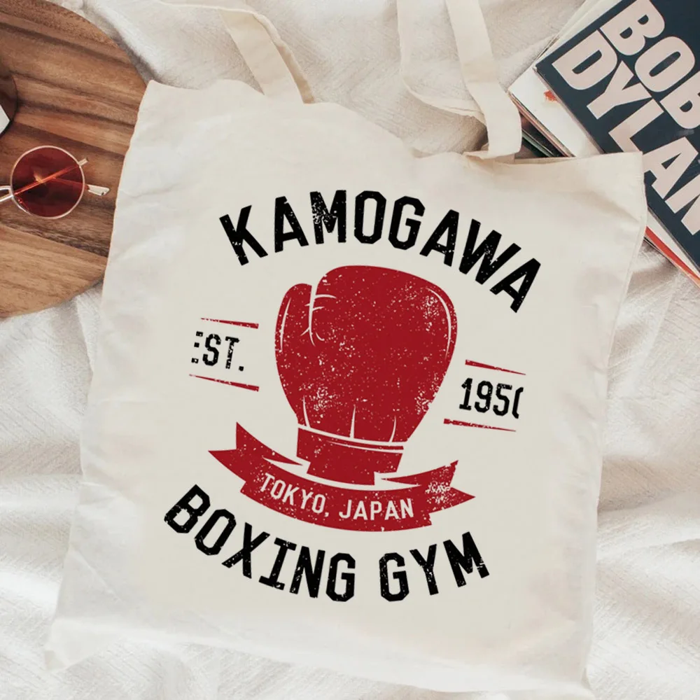 Боксерская сумка для покупок холщовая многоразовая эко-сумка сетка кабас