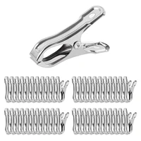 100 pcs clothes clips garden clipsgreenhouse clamps stainless steelgreenhouse clips for nettinghave a strong grip