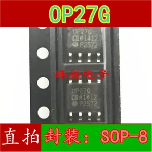 (5 Pieces) OP27GSZ OP27G OP27GSZ-REEL7 SOP-8 New Original Chip