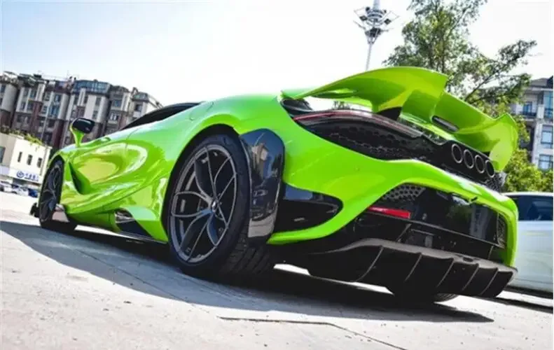 765LT СТИЛЬ СПОЙЛЕР для губ багажника с настоящим углеродным волокном на заднем