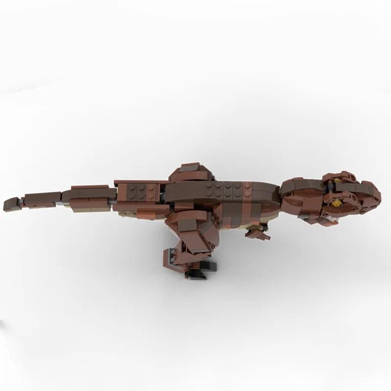 Фото 365 деталей MOC Юрский Тираннозавр Рекс Минифигурка Масштабная Модель Конструктор Рождественские Подарки Игрушка Для Сборки Коллекции Демонстрации Образовательная №2