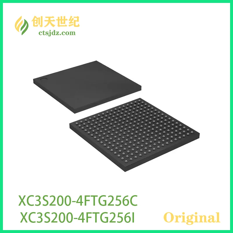 XC3S200-4FTG256C  New&Original   XC3S200-4FTG256I    Spartan®-3 Field Programmable Gate Array (FPGA) IC 173 221184 4320