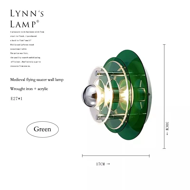 

Настенные светильники Bauhaus круглые летающие тарелки