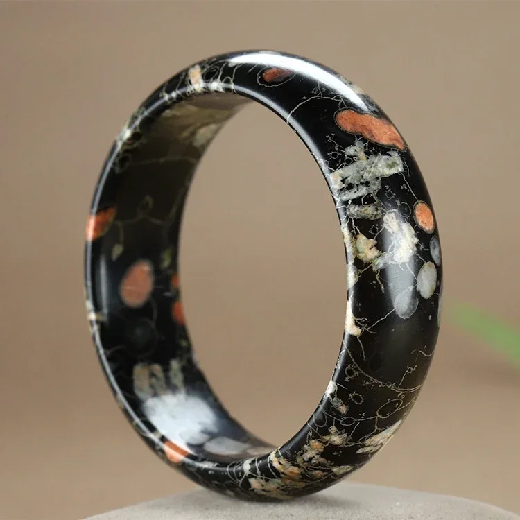 Henan Ruyang нефритовый браслет с цветком сливы натуральный Anshan ретро-браслет в