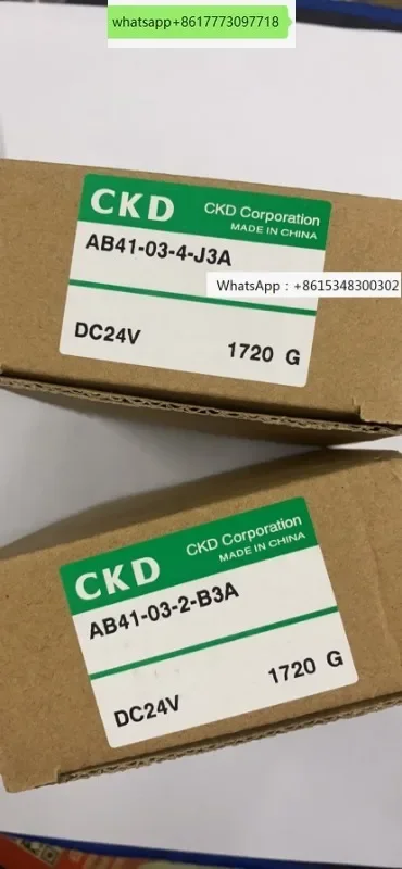 Соленоидный клапан CKD AB41-03-4-J3A/AB41-03-2-B3A