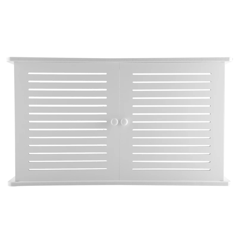 

Wireless Wifi Router Storage Boxes Wooden Box Cable Power Plus Wire Bracket Wall Hanging Plug Board Shelf