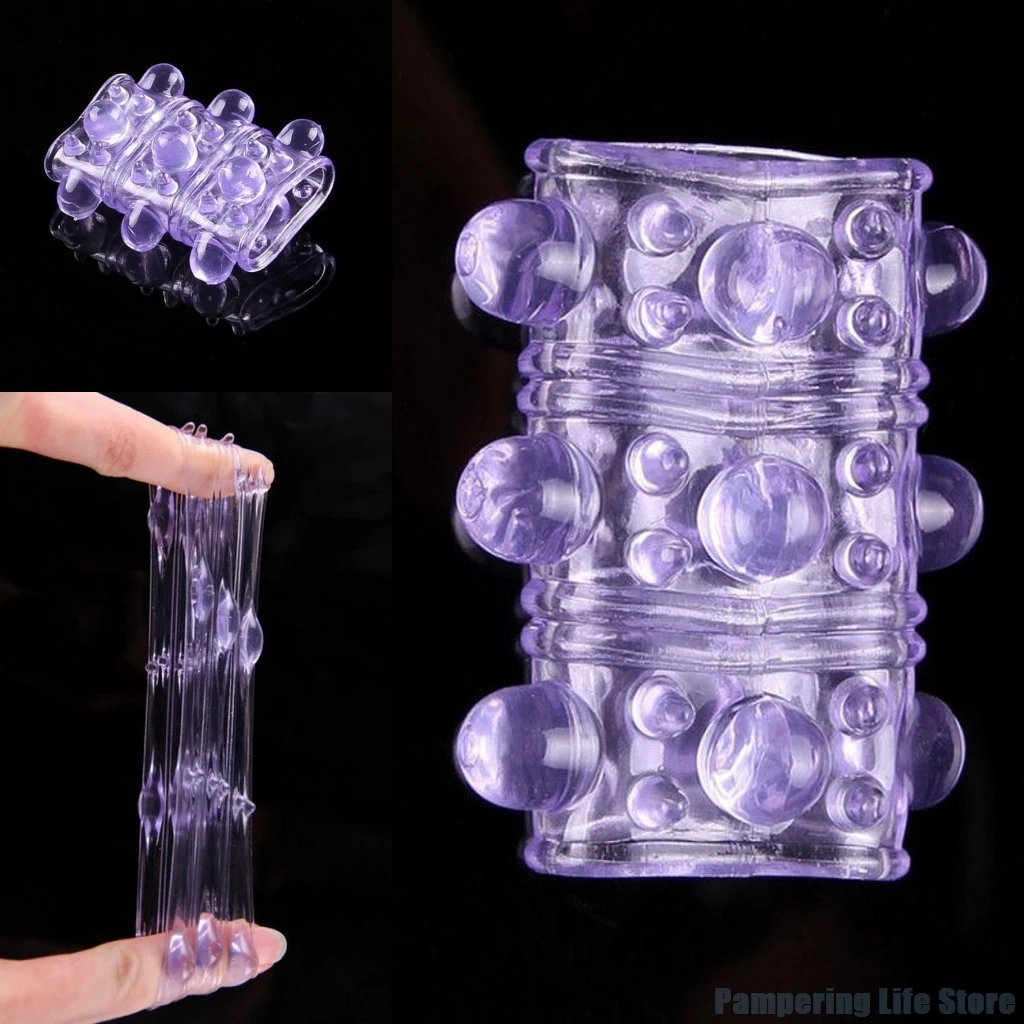 Женский силиконовый удлинитель для пениса эякуляции |