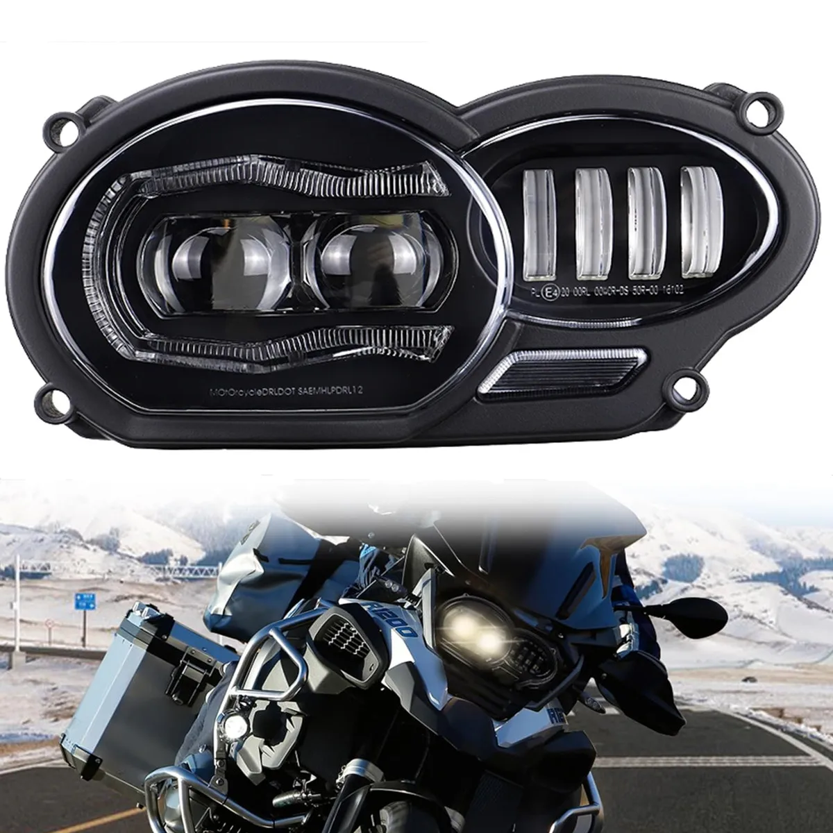 Фара передняя для Мотоцикла BMW 2005-2012 R1200GS / 2006-2013 R1200GS ...