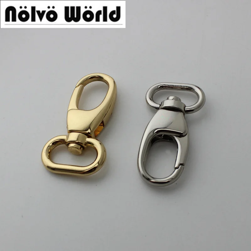 

100pcs 5colors 20mm High quality trigger Powerful snap hook hand bag gold swivel clasp hooks hardware accessory DIY 60pcs