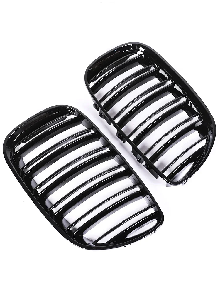 Передний бампер Kindey Grille Carbon M Style для BMW X5 E53 2004 2005 2006 X5M Внешние детали Внутренняя