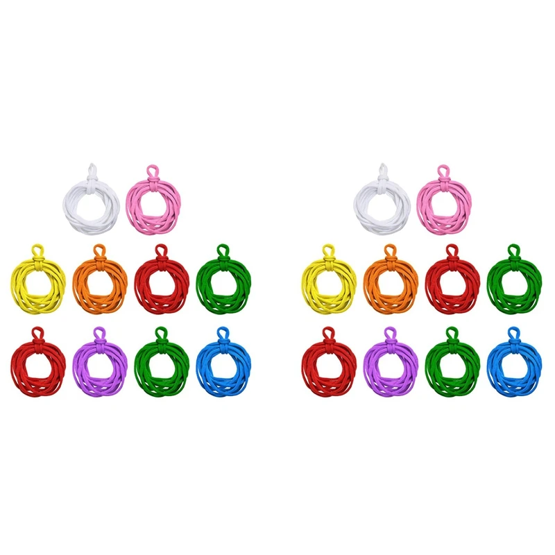 

JFBL Hot 192 Pieces Loom Potholder Loops Weaving Loom Loops Weaving Craft Loops With Multiple Colors For DIY Crafts Supplies