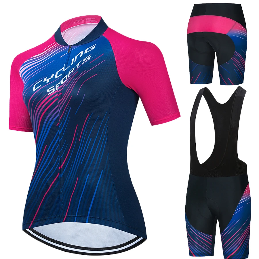 Комплекты женской одежды для велоспорта Джерси Женская одежда горного