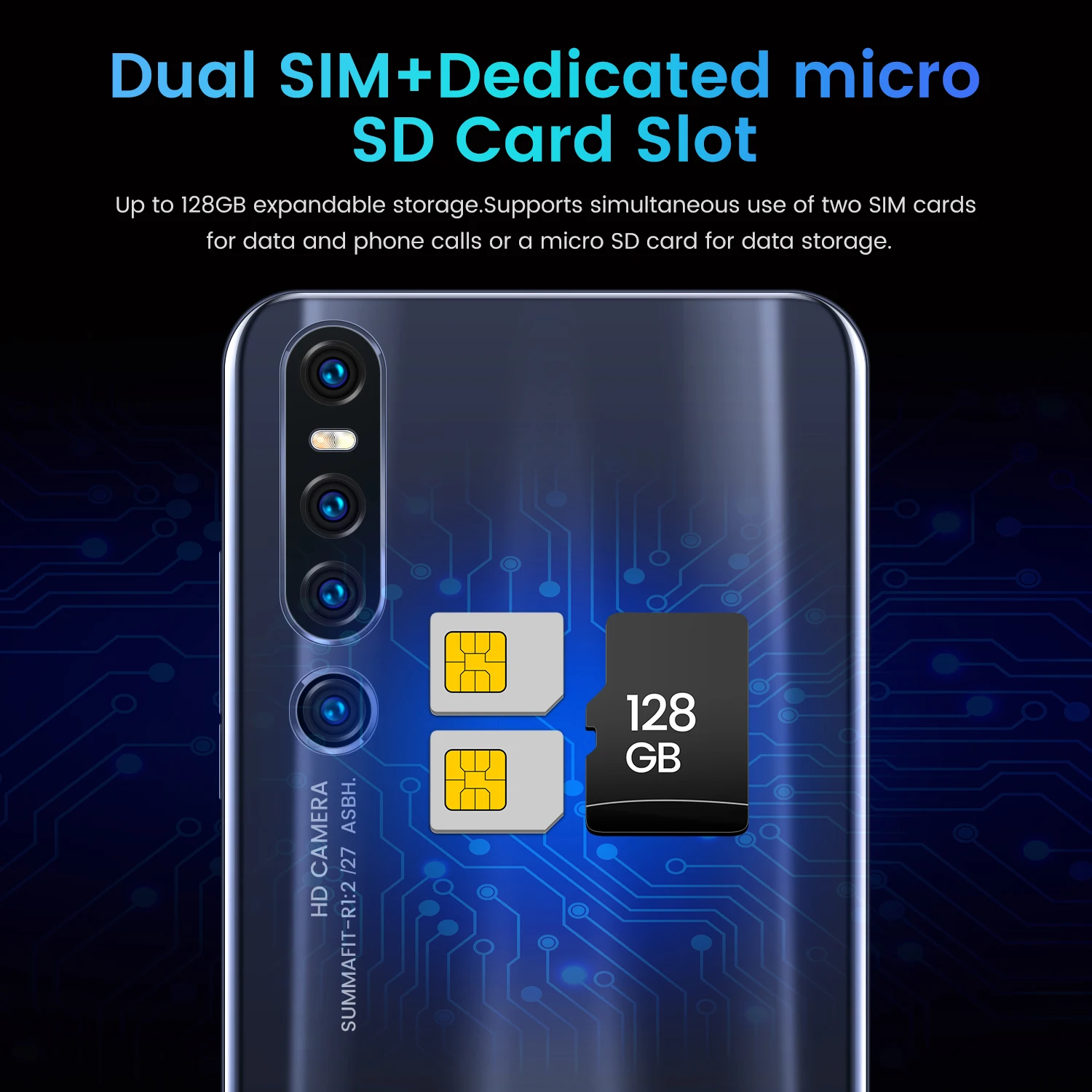 Смартфон P46 Pro 6. I дюймовый HD-экран две Sim-карты разблокированный смартфон с Google Play