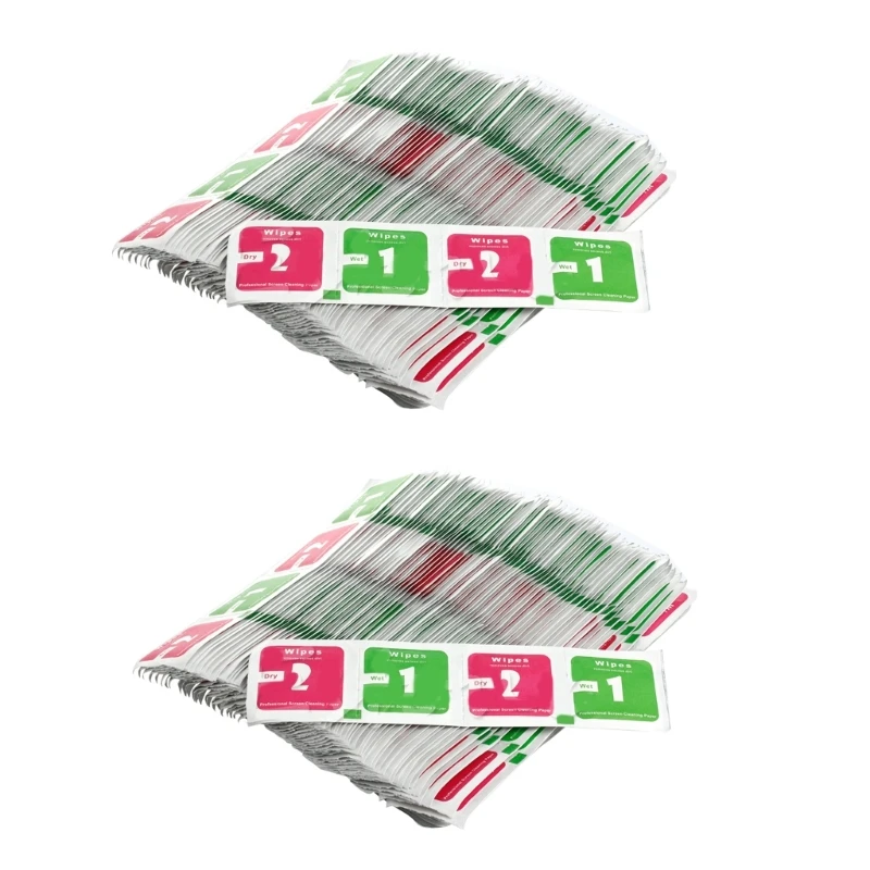 

51BE Phone LCD Screen Cleaning Paper 800pcs/set Photography Screens Laptop Cleaning Tool for Cameras Lens Surface Multiuse