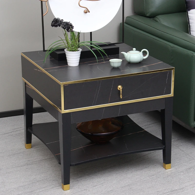 

Скандинавский вспомогательный маленький современный журнальный столик для гостиной, кофейный прикроватный столик, минималистичный столи...