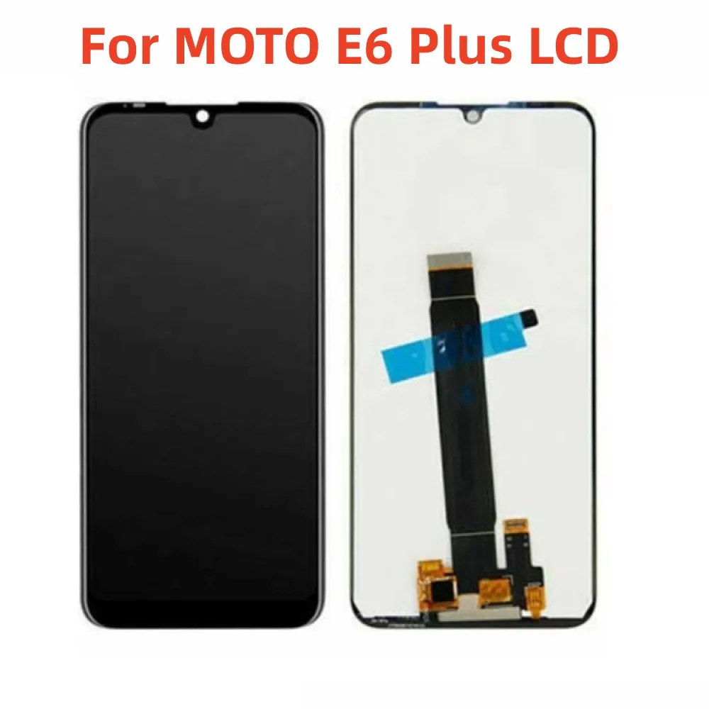 Запчасти для экрана мобильного телефона 6,1 дюйма E6 Plus, ЖК-дисплей для MOTO E6 Plus Xt2025, ЖК-дисплей, сенсорный экран, дигитайзер, замена, бесплатная доставка