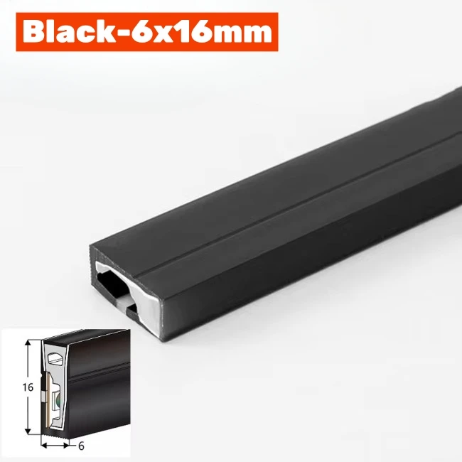 

Khelse силиконовая светодиодная лента 1-5 м черного цвета