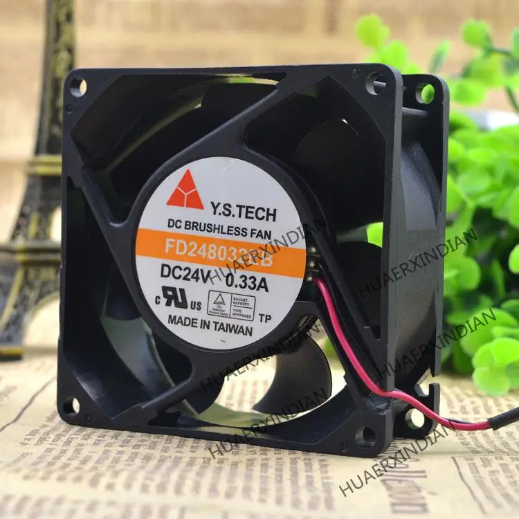 Новый комплект для сборки охлаждающего вентилятора FD248032EB 8032 24V 0.33A