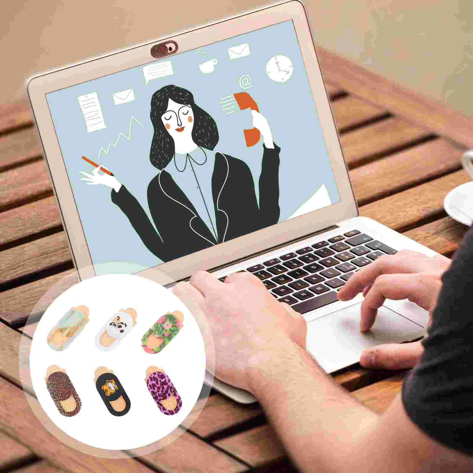 

Cover Webcam Camera Privacy Slider Pc Lens Peeping Anti Decorative Web Protector Computer Laptopprotection Safety Caps