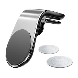 universal phone holder new design clip car air vent magnetic mount holder bracket for cell phone gps suporte celular free global shipping
